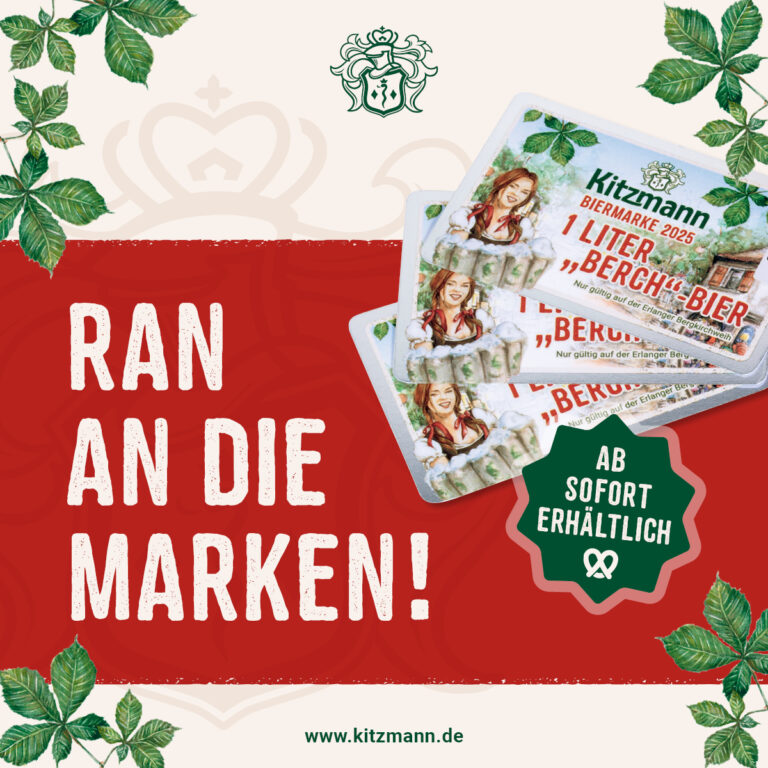 Bierwertmarken Vorkauf hat begonnen