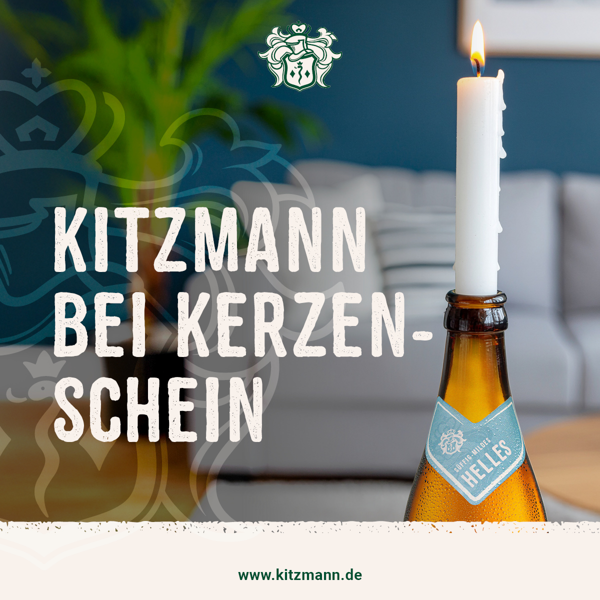 Bild eines Kitzmann Flaschenkerzenständers